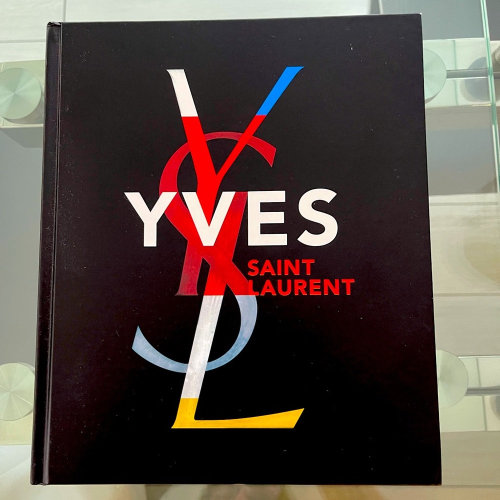 YSL coffee table book